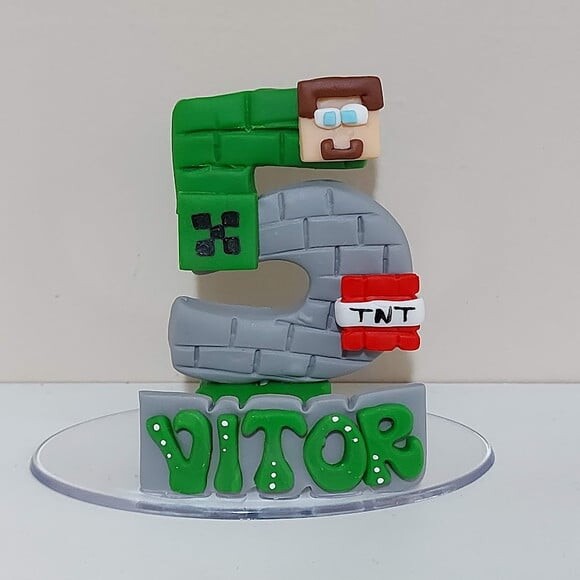 Vela Personalizada MineCraft