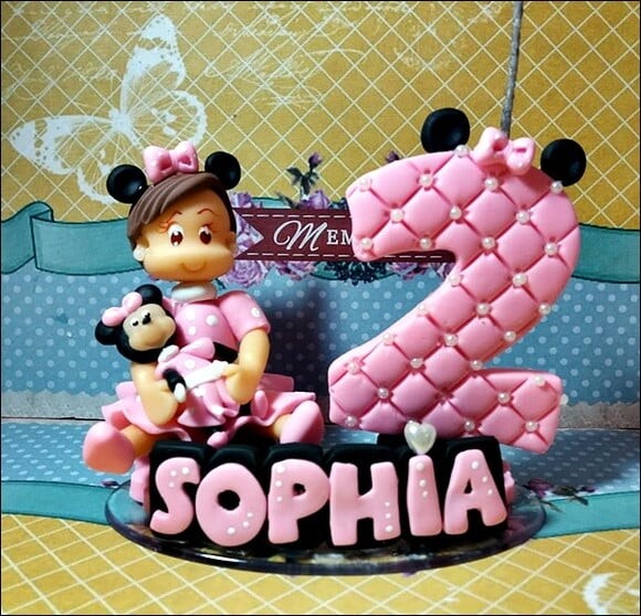 Vela Personalizada Minnei