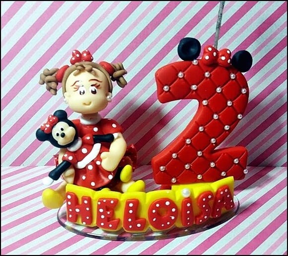 Vela Personalizada Minnei