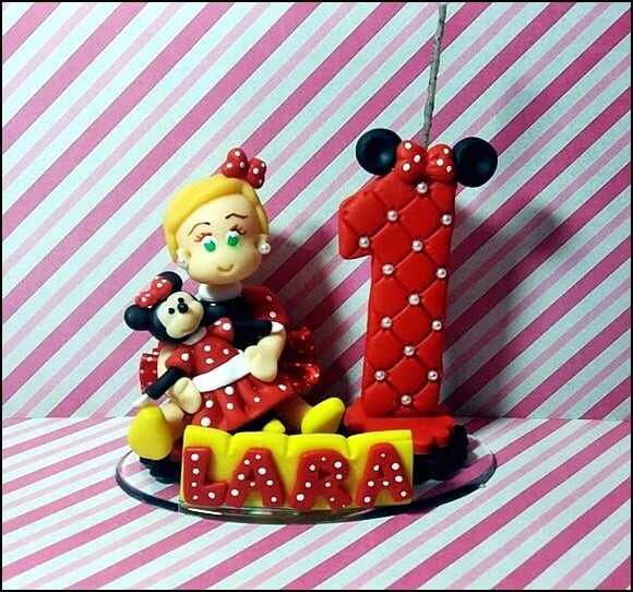 Vela Personalizada Minnei
