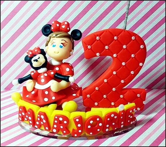 Vela Personalizada Minnei