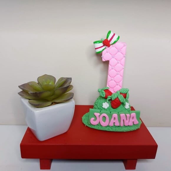 Vela Personalizada Moranguinho