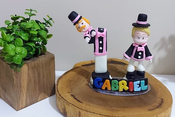 Vela Personalizada Mundo Bita