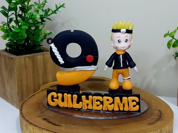 Vela Personalizada Naruto