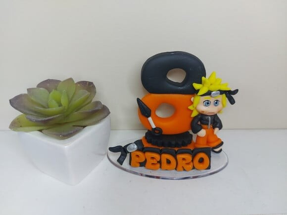 Vela Personalizada Naruto