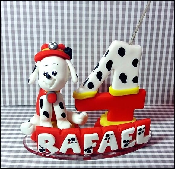 Vela Personalizada Patrulha Canina