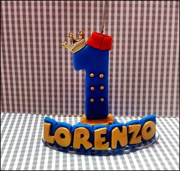Vela personalizada Pequeno Príncipe