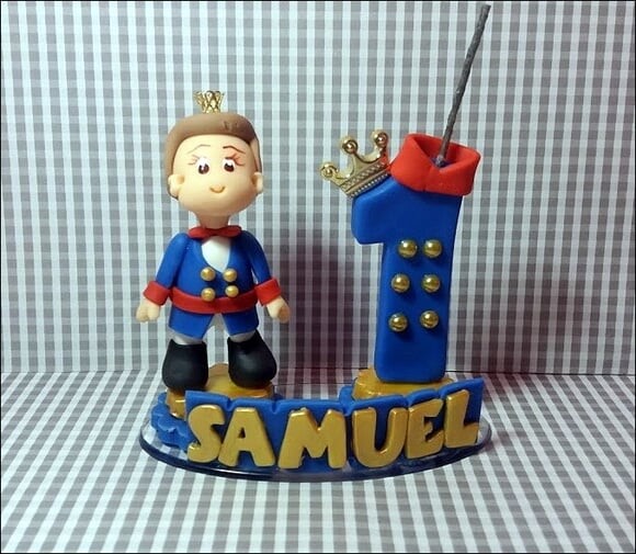 Vela personalizada Pequeno Príncipe
