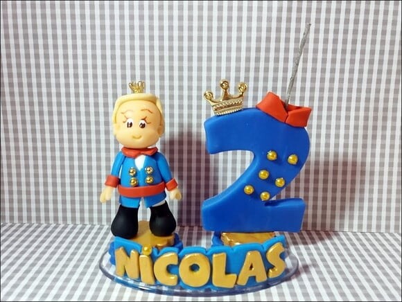 Vela personalizada Pequeno Príncipe