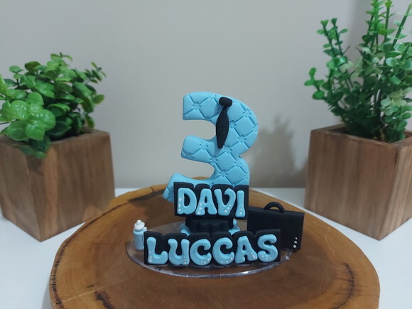 Vela personalizada Poderoso Chefinho