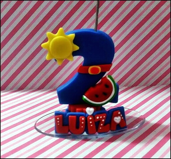 Vela Personalizada Show da Luna