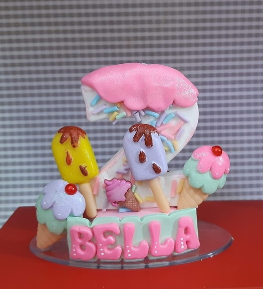 Vela Personalizada Sorvete
