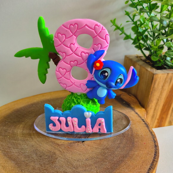 Vela Personalizada Stitch