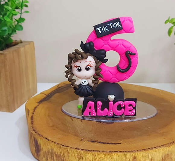 Vela Personalizada Tik Tok