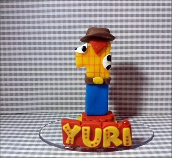 Vela Personalizada Toy Story