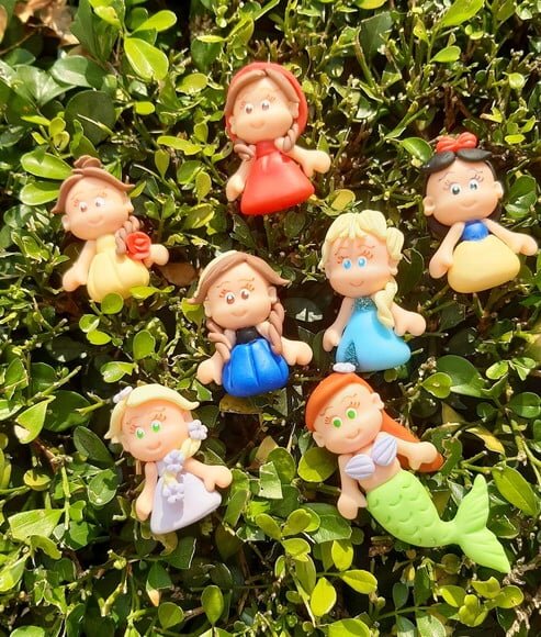 Apliques para Laços Princesinhas