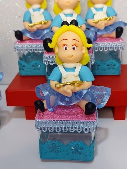 Caixinha Luxo Alice no País das Maravilhas