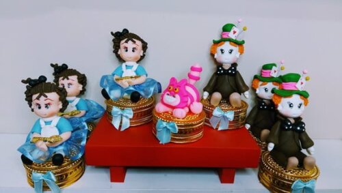 Porta Joias Alice No Pais Das Maravilhas