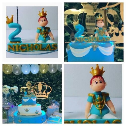Principe Vela Personalizada