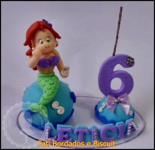 Topo de Bolo Ariel
