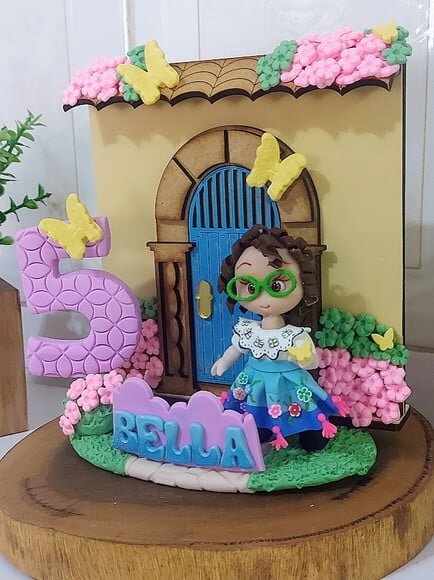 Topo de Bolo Encanto