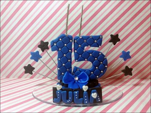 Vela Personalizada 15 anos
