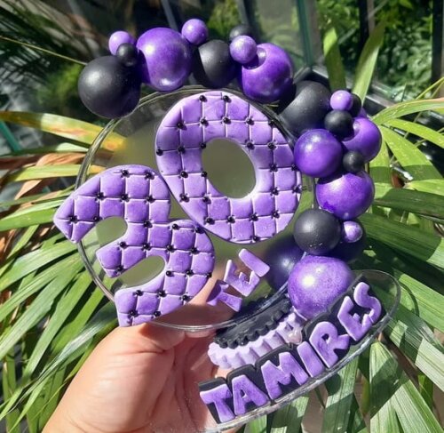 Vela Personalizada 30 Anos Cenario