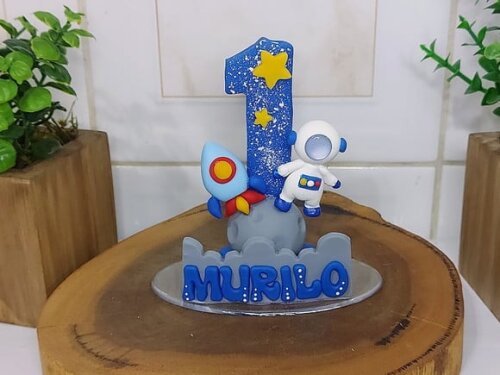 Vela Personalizada Astronauta