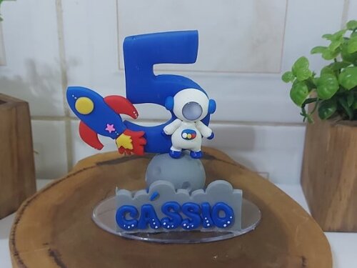Vela Personalizada Astronauta
