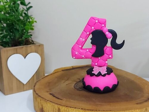 Vela Personalizada Barbie