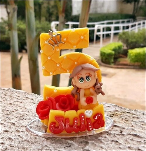 Vela Personalizada Bela