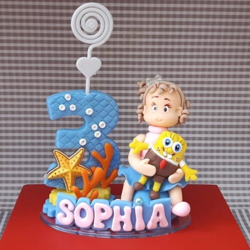 Vela Personalizada Bob Esponja