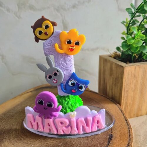 Vela Personalizada Bolofofo