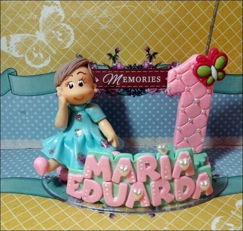 Vela Personalizada Borboletas