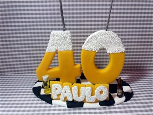 Vela Personalizada Boteco