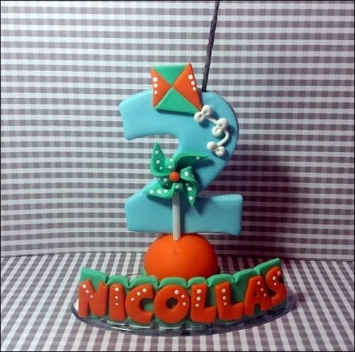 Vela Personalizada Brinquedos