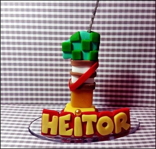 Vela personalizada Chaves