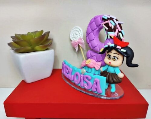 Vela Personalizada Confeitaria