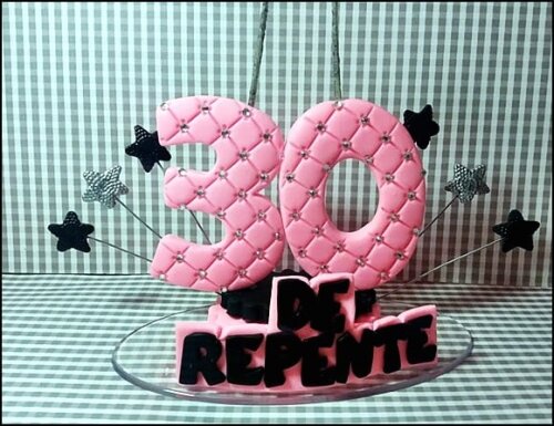 Vela Personalizada De Repente 30