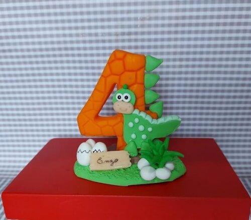 Vela Personalizada Dinossauro