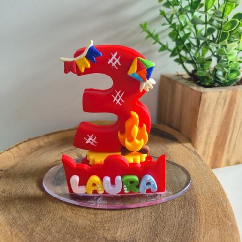 Vela Personalizada Festa Junina