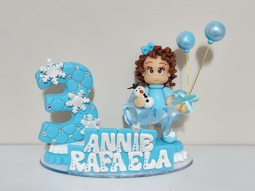 Vela personalizada Frozen