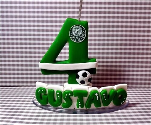 Vela Personalizada Futebol