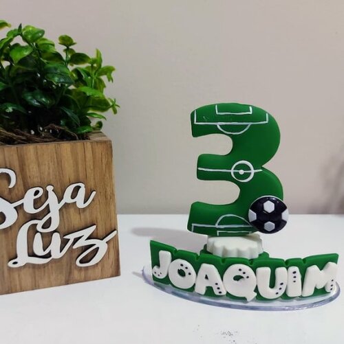 Vela Personalizada Futebol