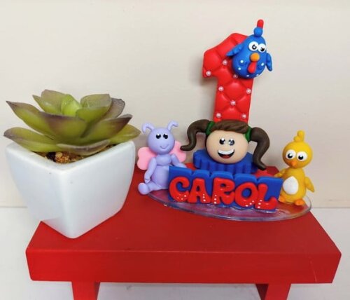 Vela Personalizada Galinha Pintadinha