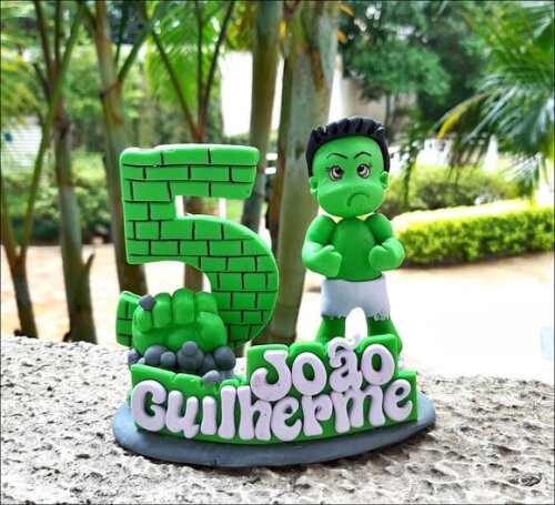 Vela Personalizada Hulk