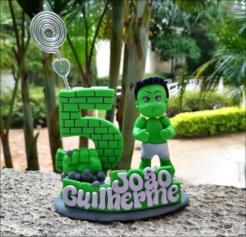 Vela Personalizada Hulk