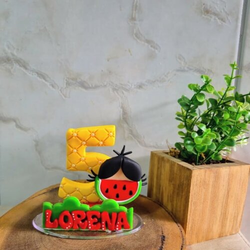 Vela Personalizada Melancia
