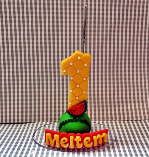 Vela Personalizada Melancia