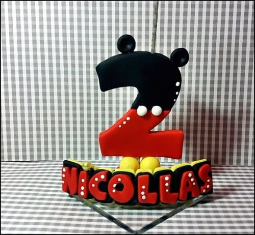 Vela Personalizada Mickey